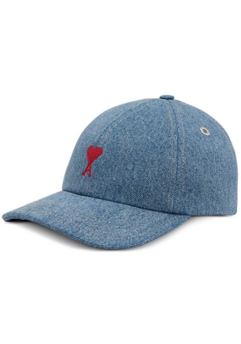 Blue Ami de Coeur baseball cap Ami paris - unisex